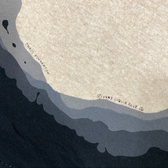 Vintage Liquid Blue Chris Pinkerton Skull Tee - Picture 4 of 8